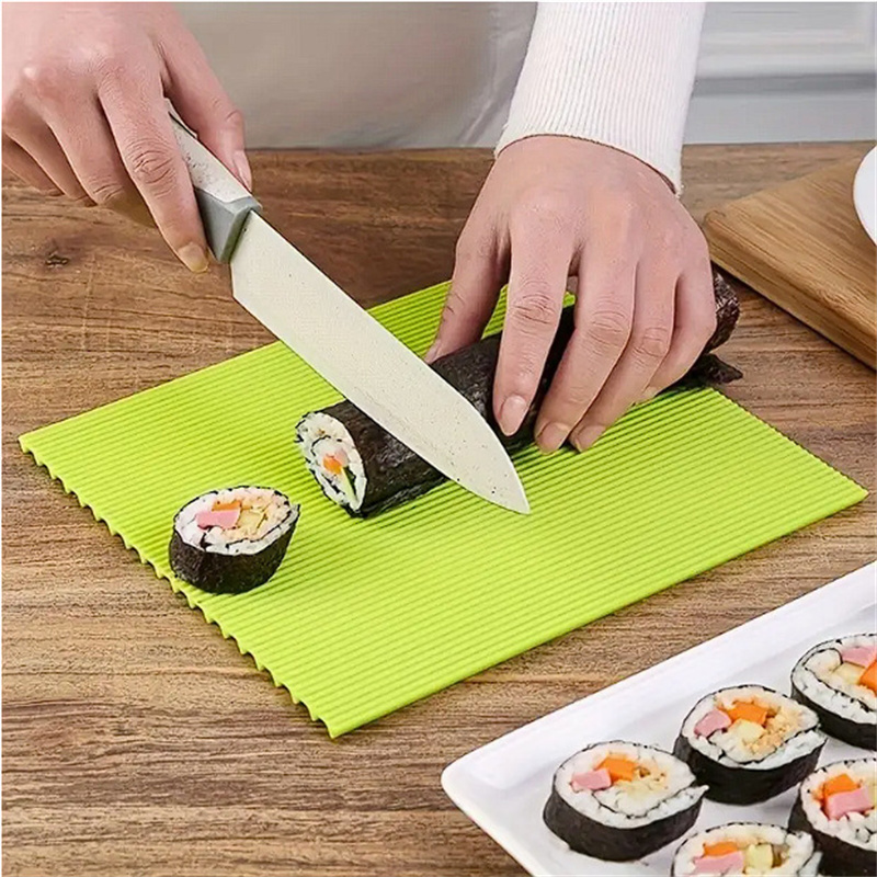 Sushi Mat Bamboo - Wielorazowa silikonowa mata do robienia sushi