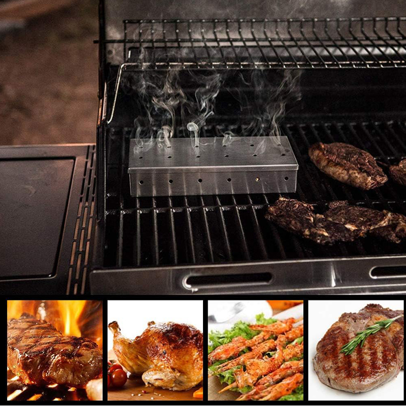 Pojemnik do wędzenia ze stali  – Smoker Box Wood Chip recenzja i cena
