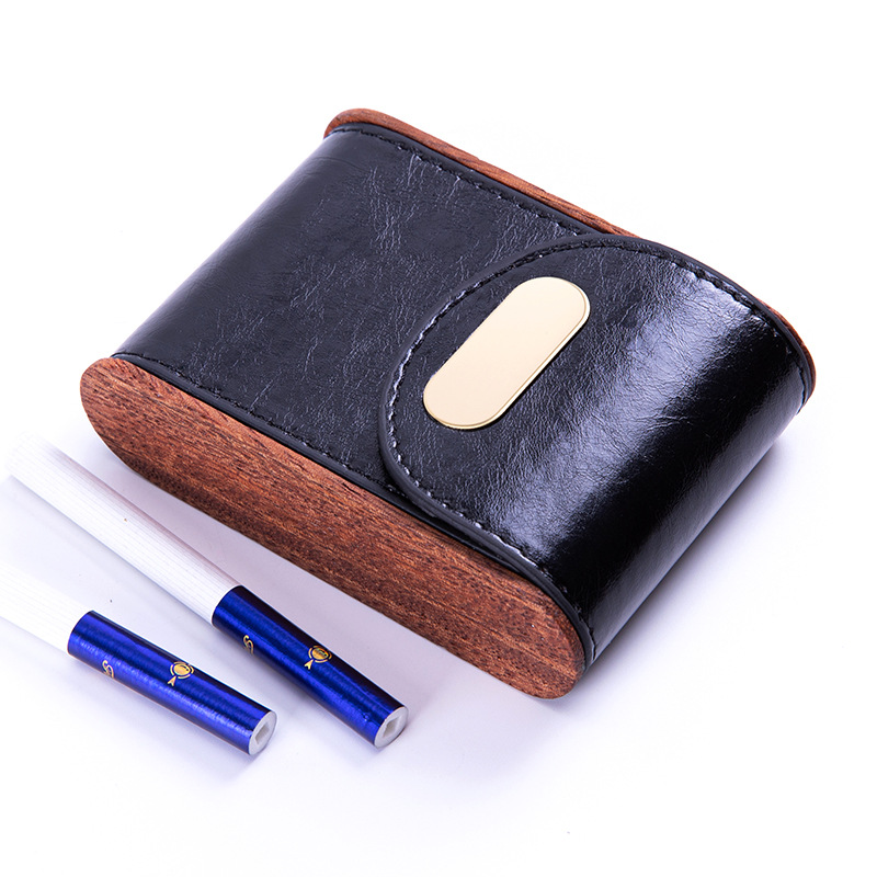 Z litego drewna Vintage skórza – Smoker Box Wood Chip recenzja i cena