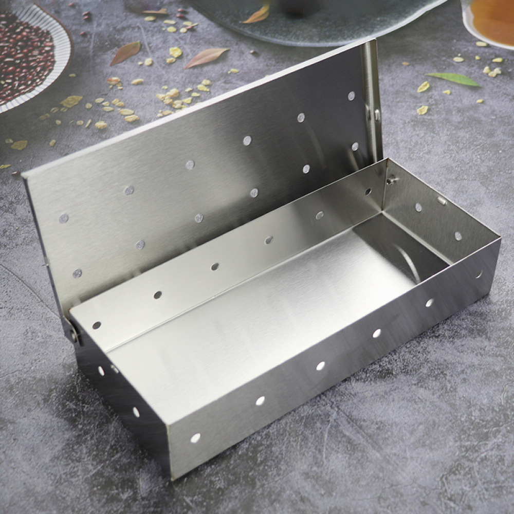 Pojemnik na wióry drzewne ze s – Smoker Box Wood Chip recenzja i cena