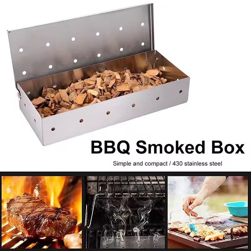 Pojemnik do wędzenia ze stali  – Smoker Box Wood Chip recenzja i cena