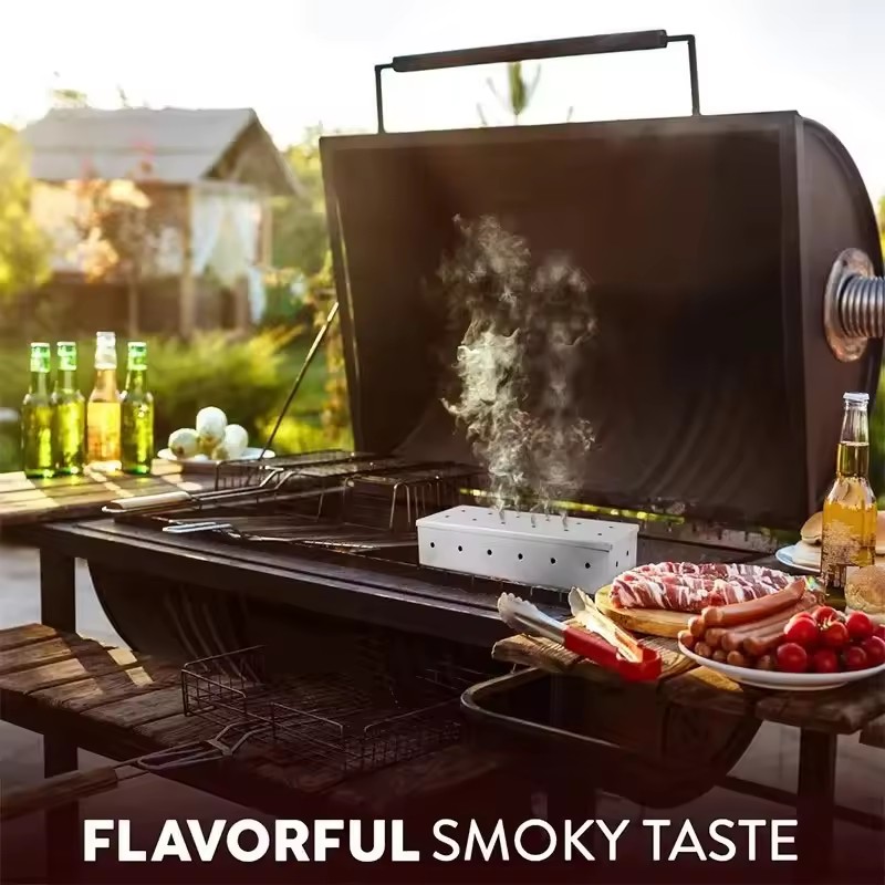 Pojemnik do wędzenia ze stali  – Smoker Box Wood Chip recenzja i cena
