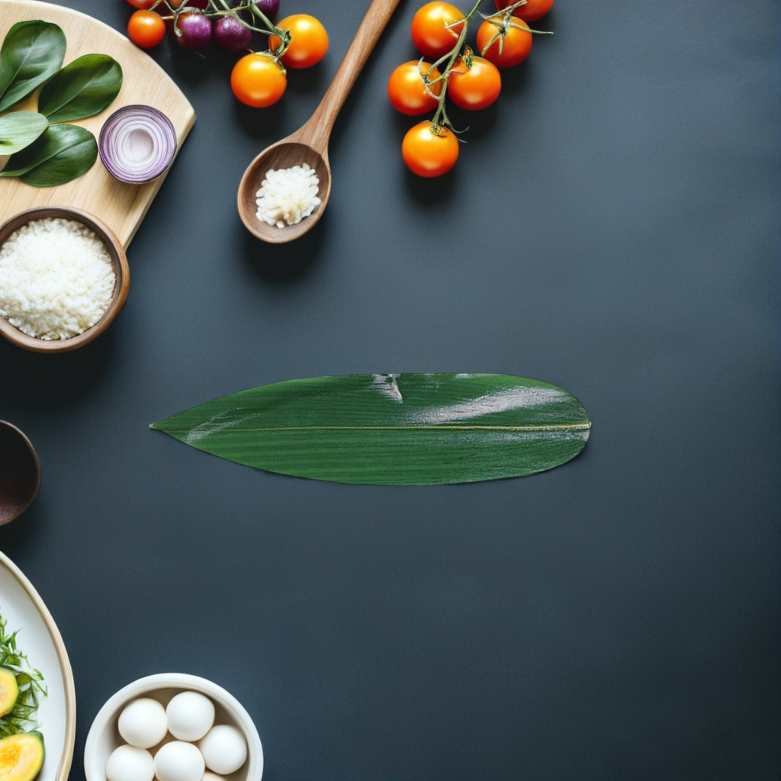 100 szt. Ozdobnych liści do sa – Sushi Mat Bamboo recenzja i cena