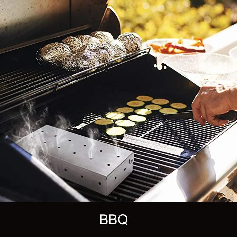 HQ Wood Chips BBQ Smoker Box d – Smoker Box Wood Chip recenzja i cena