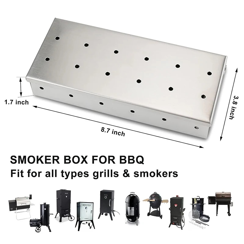 Pojemnik do wędzenia ze stali  – Smoker Box Wood Chip recenzja i cena