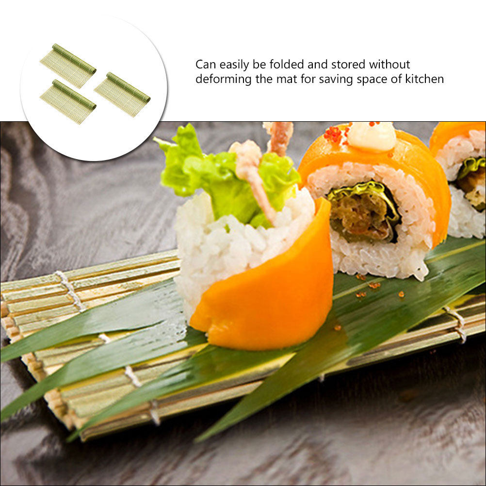 3 szt. Mata do samodzielnego p – Sushi Mat Bamboo recenzja i cena