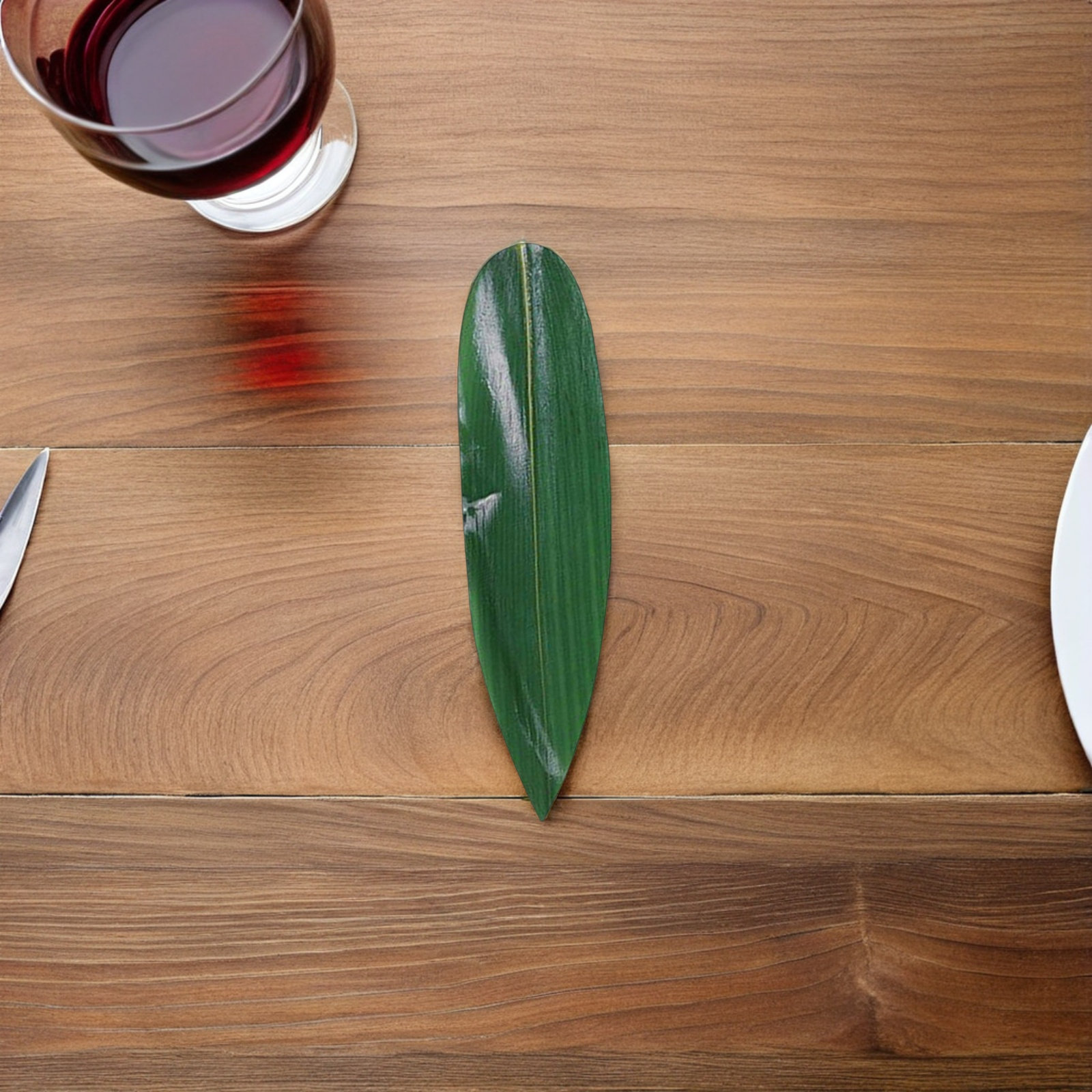 100 szt. Sztucznych Liści do S – Sushi Mat Bamboo recenzja i cena