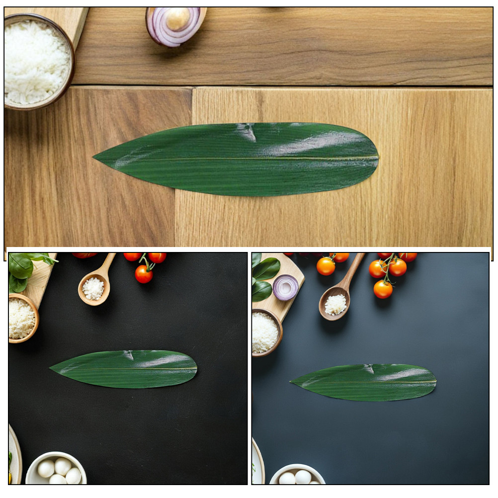 100 szt. Sztucznych Liści do S – Sushi Mat Bamboo recenzja i cena