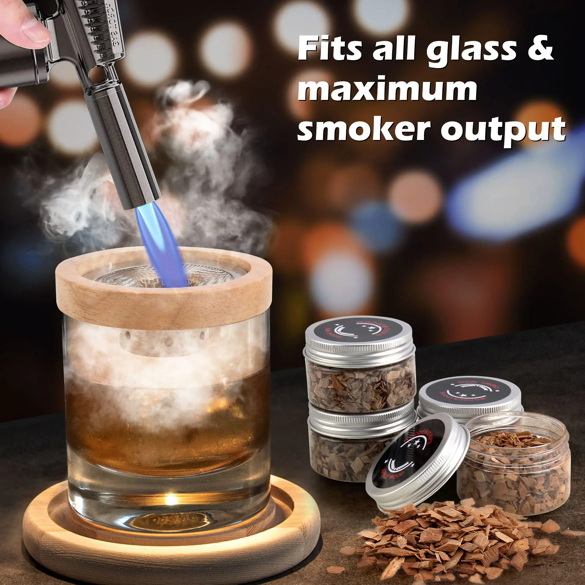 Zestaw do palenia koktajli Bar – Smoker Box Wood Chip recenzja i cena