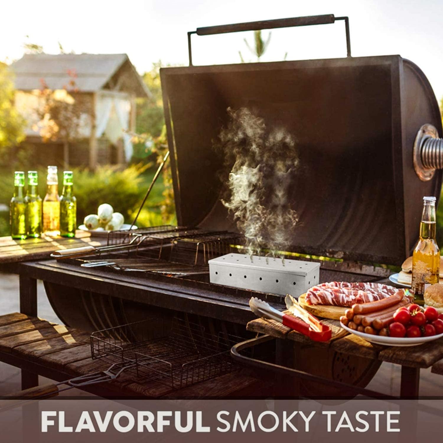Pojemnik na wióry drzewne ze s – Smoker Box Wood Chip recenzja i cena