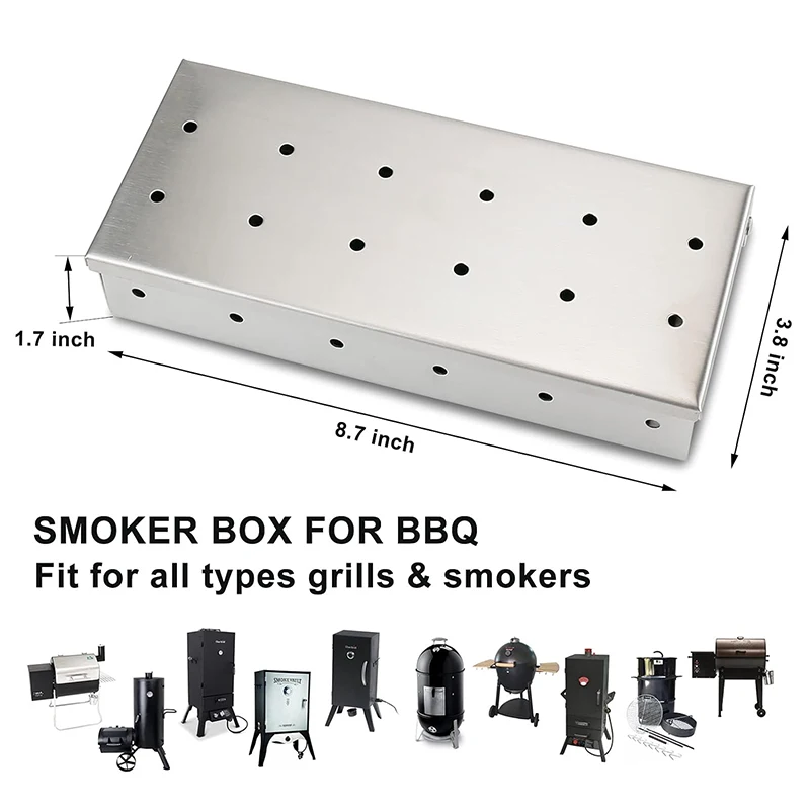 Pojemnik do wędzenia na wióry  – Smoker Box Wood Chip recenzja i cena