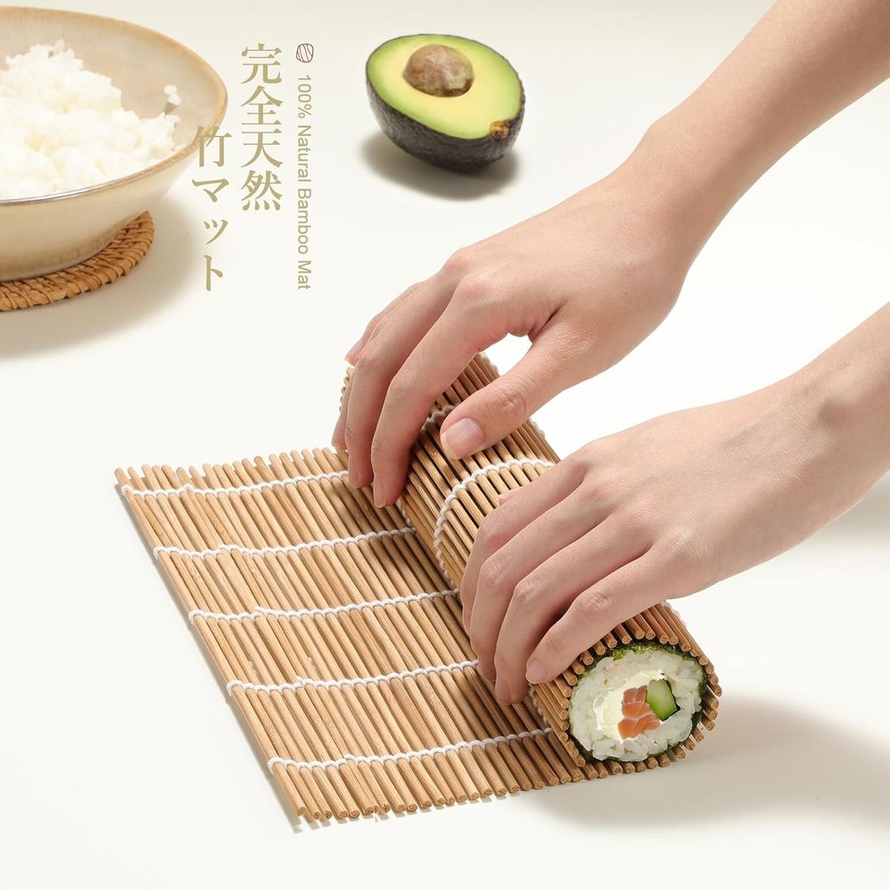 Zestaw do sushi premium z mata – Sushi Mat Bamboo recenzja i cena