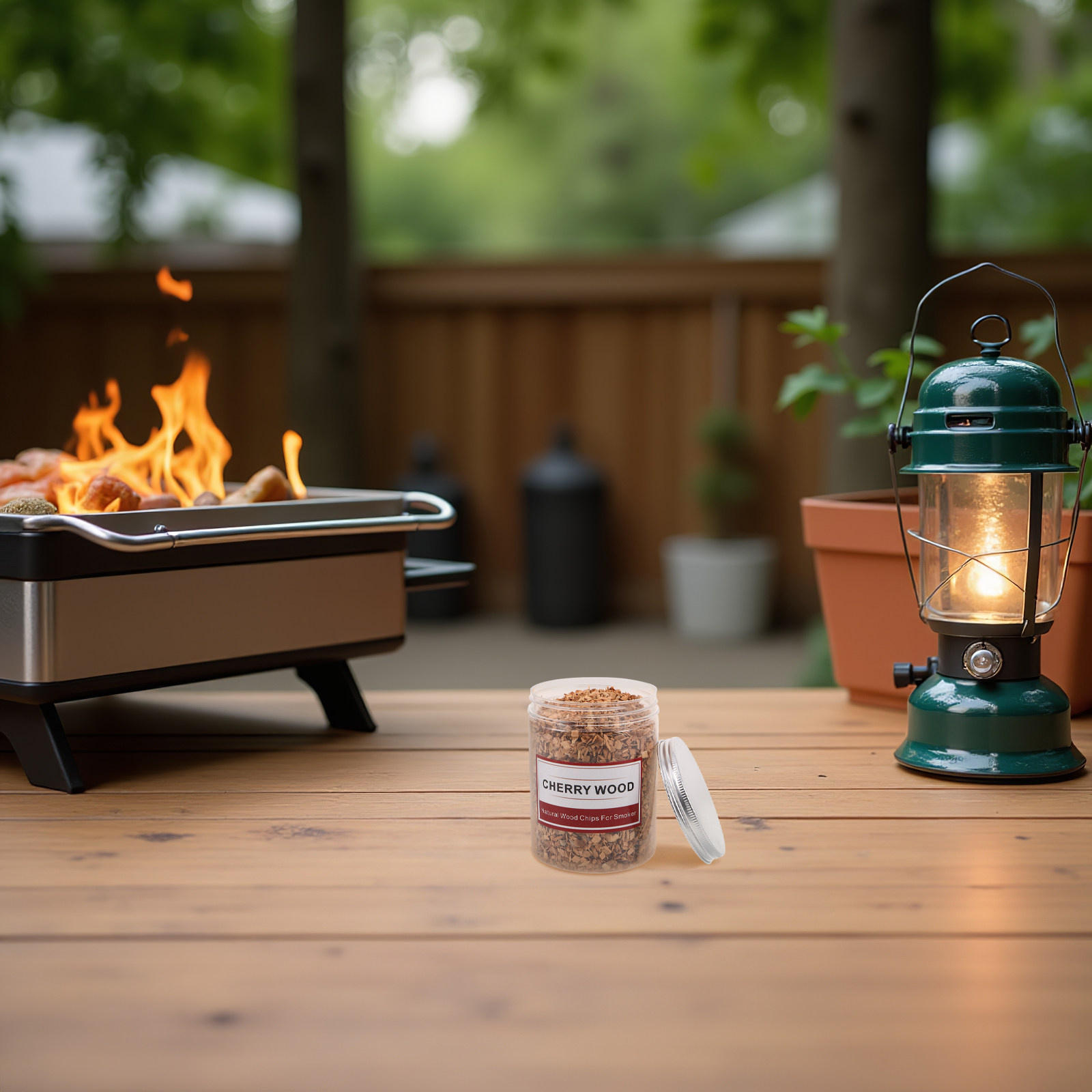 1 pudełko wiśniowych chipsów d – Smoker Box Wood Chip recenzja i cena
