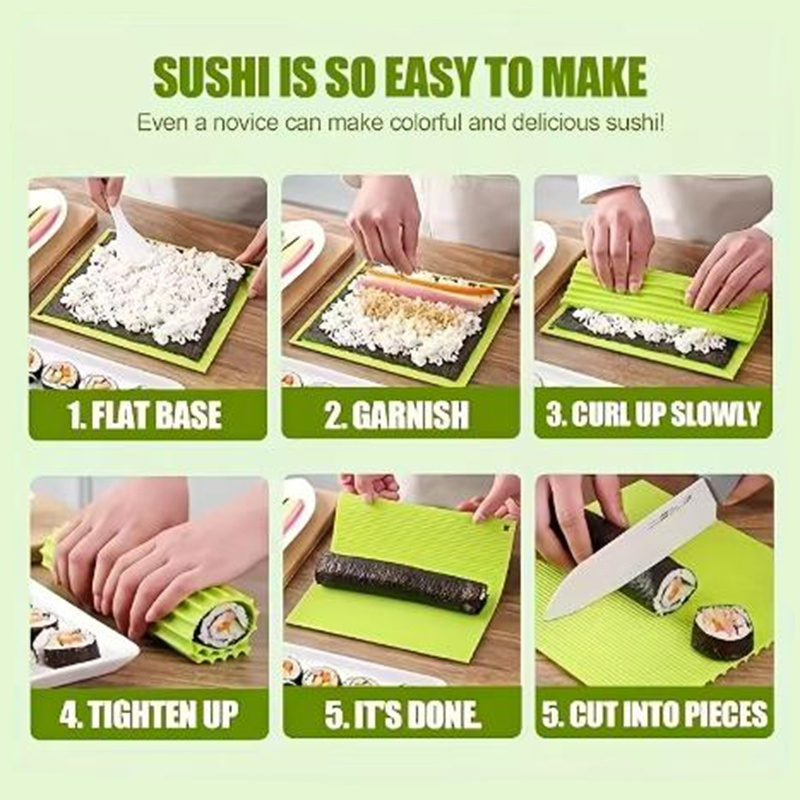 1 szt. Narzędzie do robienia s – Sushi Mat Bamboo recenzja i cena